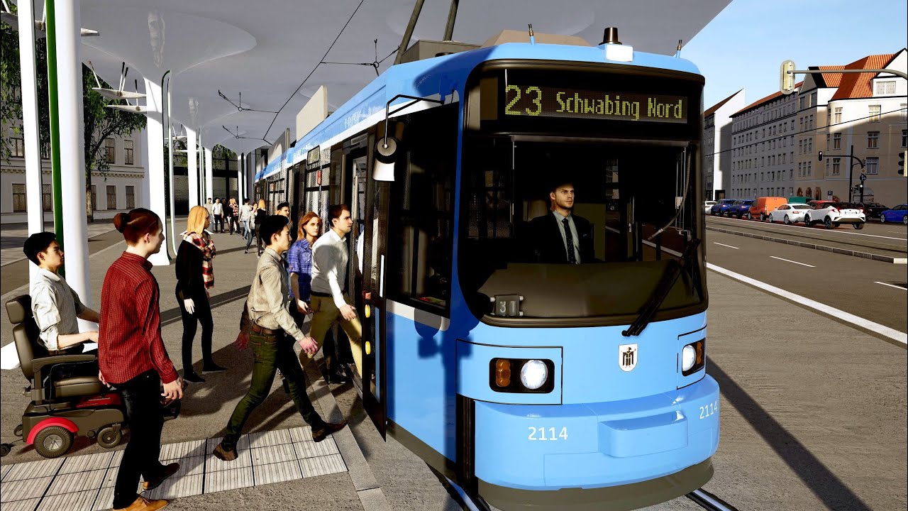 TramSim Munich - First Look Gameplay! 4K