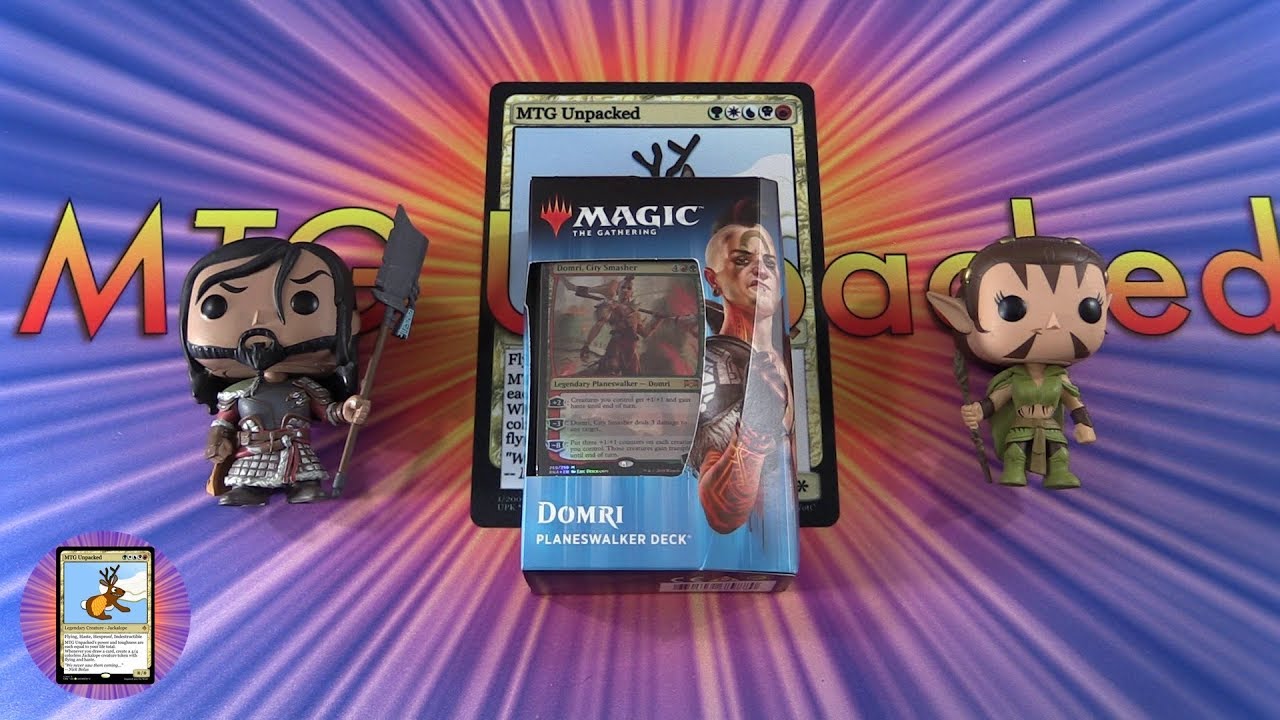 Ravnica Allegiance Domri Planeswalker Deck unboxing