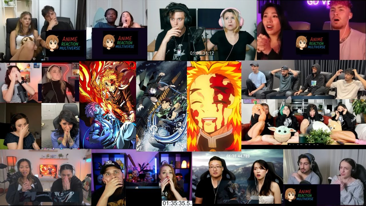 Demon Slayer Mugen Train (2020) Reaction Mashup