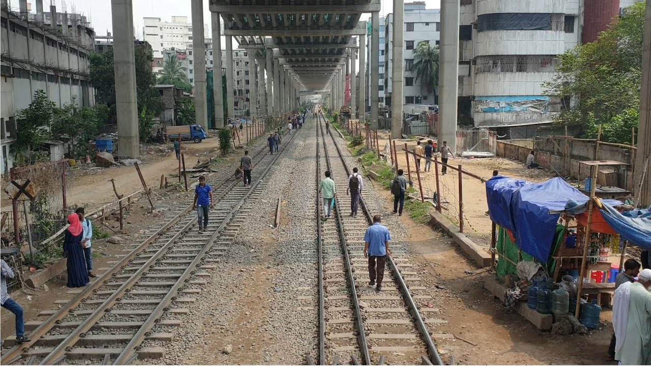 May 2023 | Mohakhali Railgate to Farmgate | মহাখালী রেলগেট থেকে ফার্মগেট