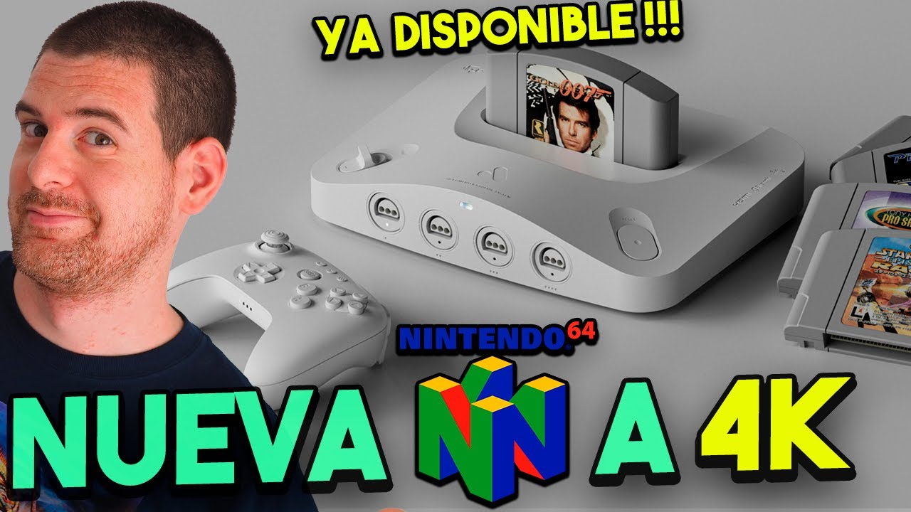 Ya DISPONIBLE la NUEVA Nintendo 64 a 4K !!! 😳
