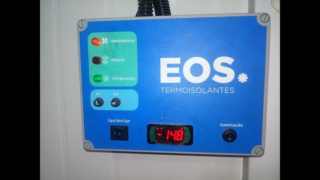 Ensinando a ligar um quadro de controle de uma camara frigorífica