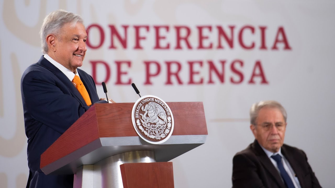Desciende epidemia de COVID-19 en México. Conferencia presidente AMLO