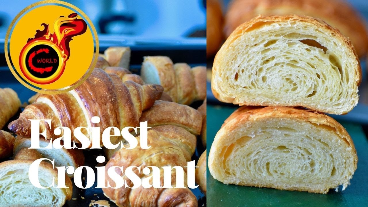 The Easiest & Perfect Croissant | Easy Trick to Make Croissant | Easy 18 Layer Croissants | Ep:1000