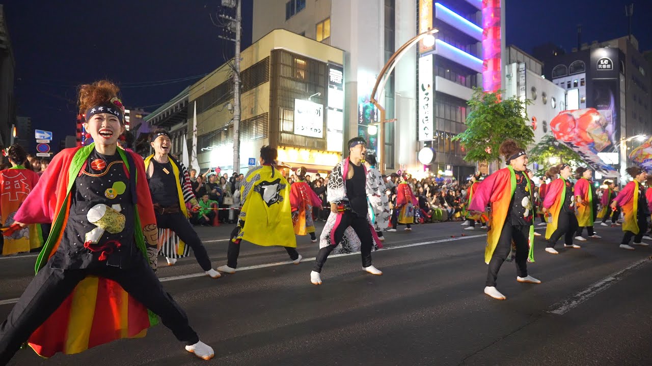 [4K] 平岸天神　YOSAKOIソーラン祭り 2025 金曜日 FUNKY!すすきの会場