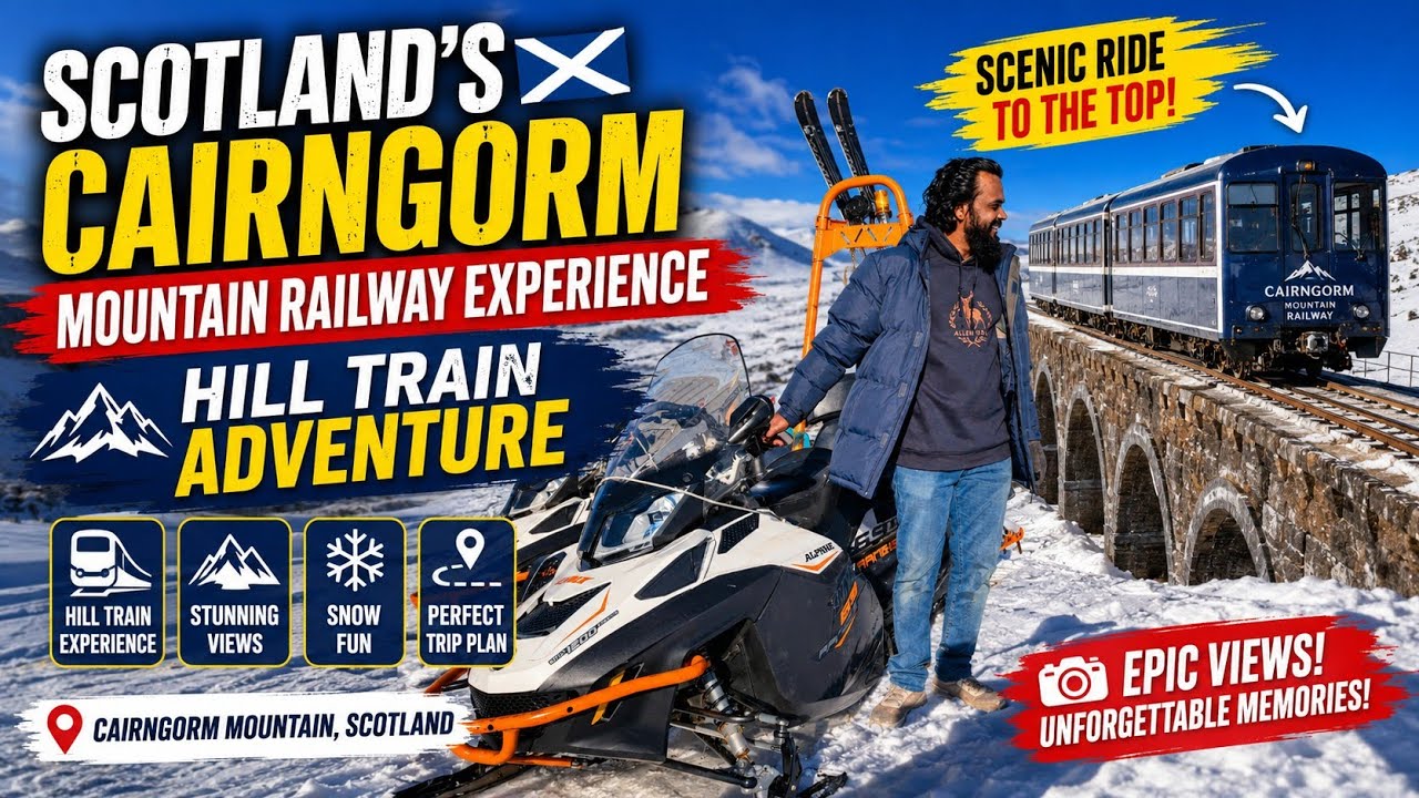 Scotland’s Cairngorm Mountain Railway Experience | Hill Train Adventure