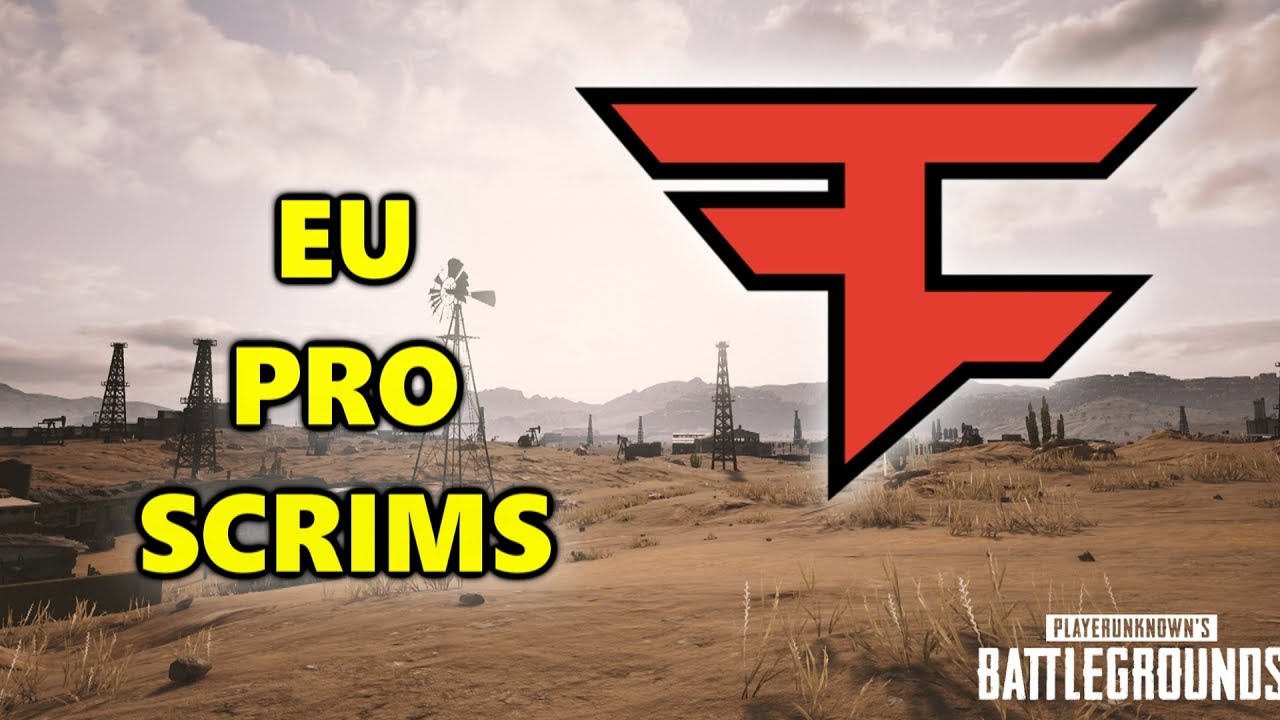 FaZe ubah, Fuzzface, Gustav & Aitzy - EU PRO SCRIMS - PUBG