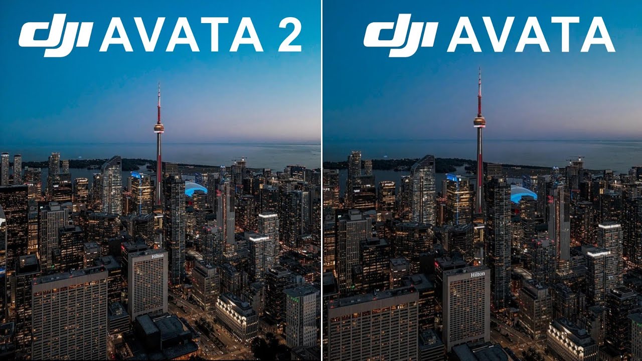 DJI Avata 2 vs DJI Avata Camera Test Comparison