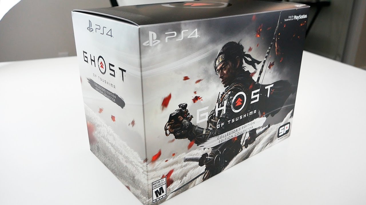 Unboxing Ghost of Tsushima Collector's Edition - Playstation Exclusive