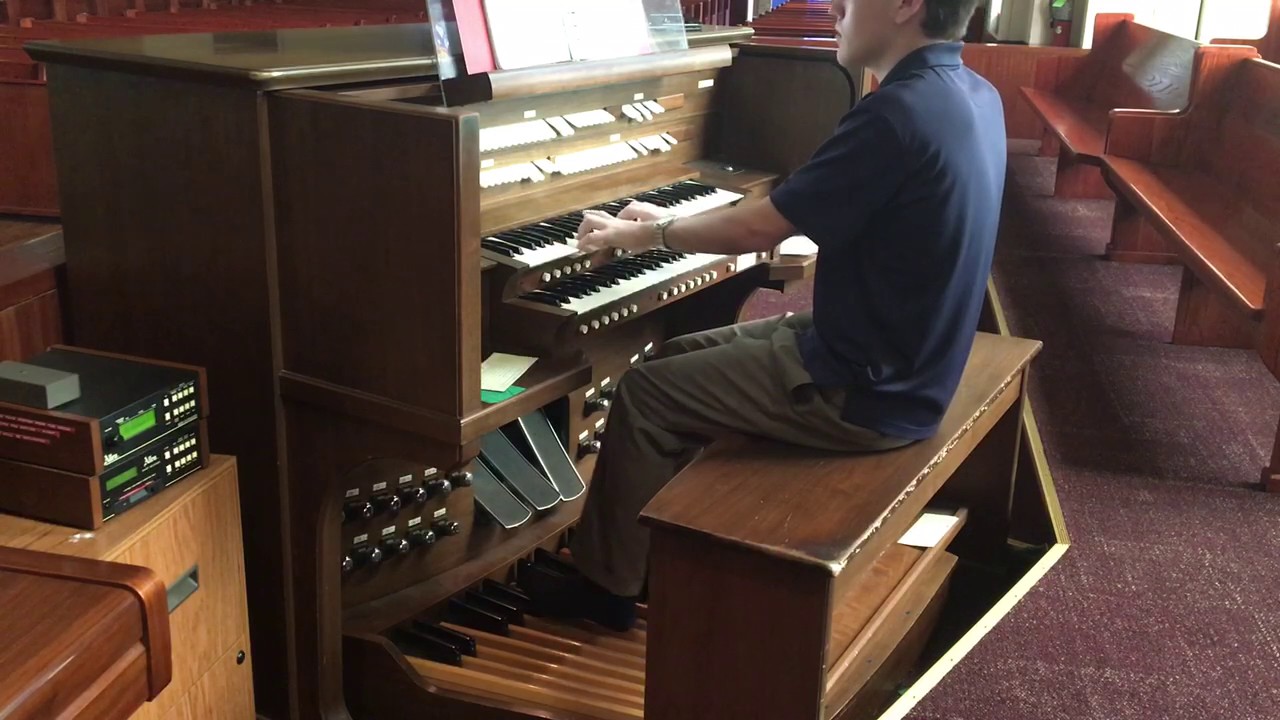 Alleluia Sing to Jesus on Allen Organ