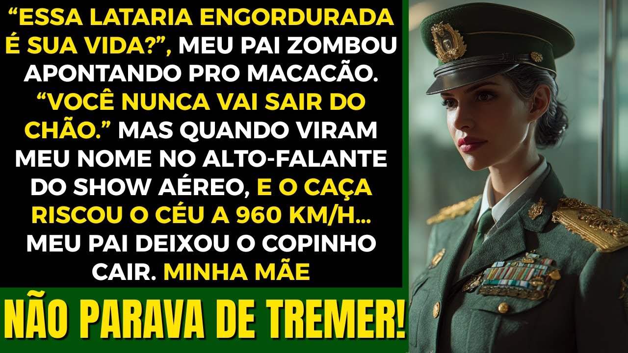 Meu Pai Achava Que Eu Era Apenas Uma Mecânica Fracassada, Até Que Liderei O Show Aéreo A 960 Km/h
