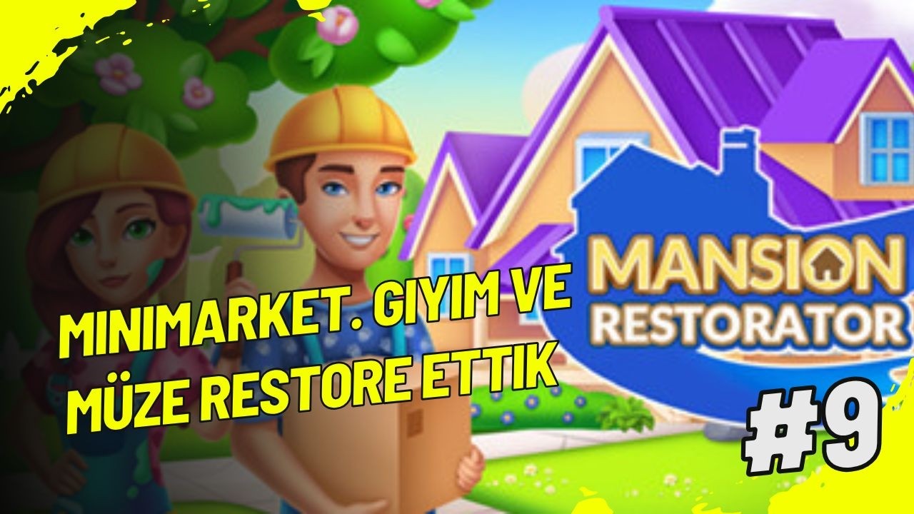 Minimarket, Gym ve Müze Restore Ettik Mansion Restorator 9. Bölüm Türkçe Sezon Finali