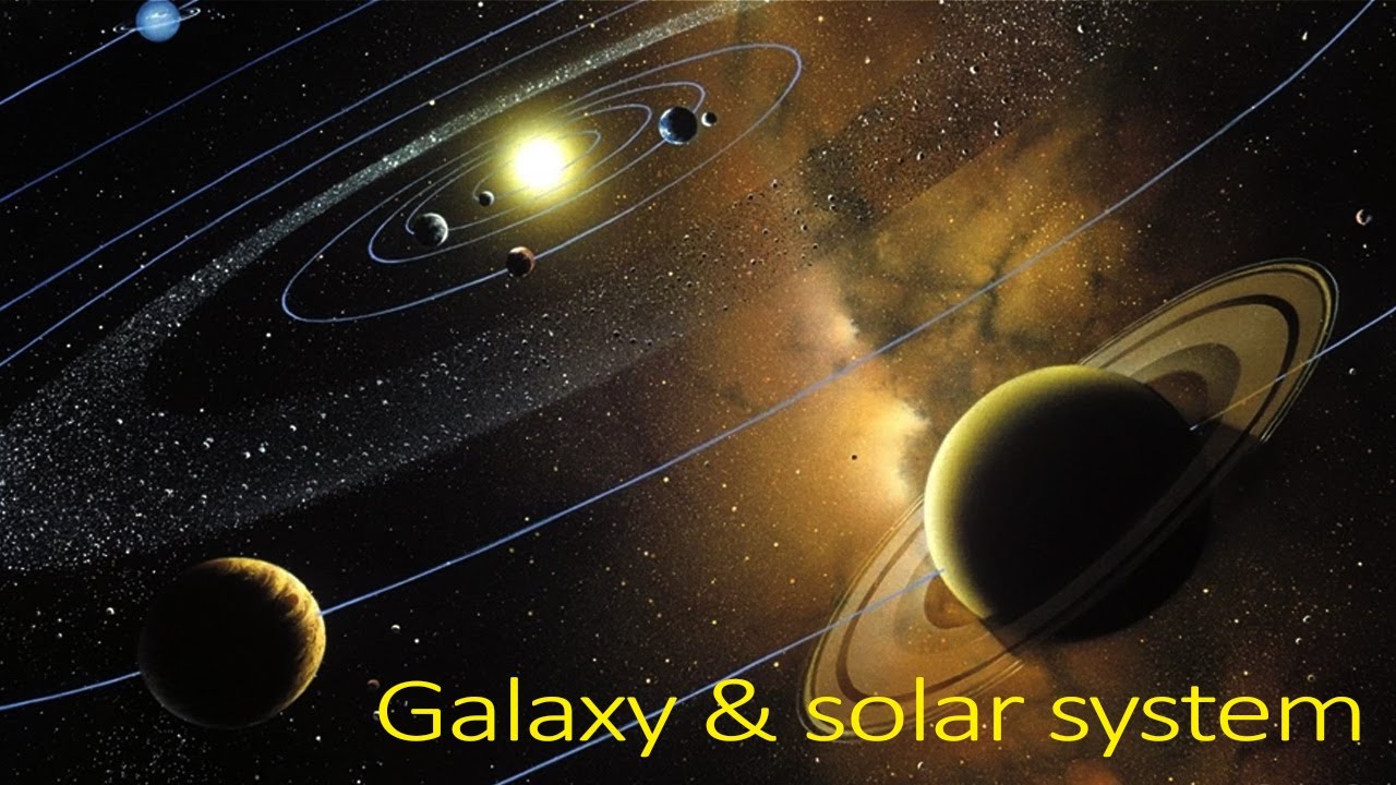 Solar system | 9 planets  | Milky way