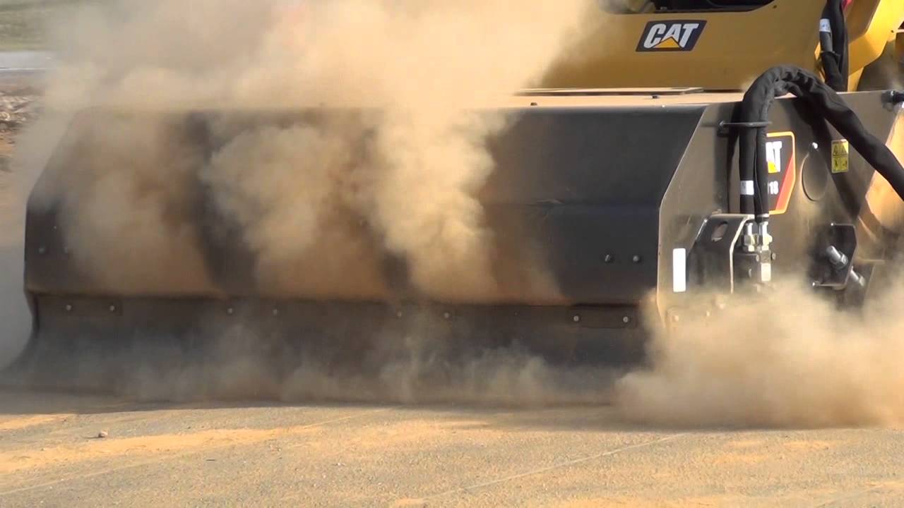 Cat&reg; Broom Attachments at Work