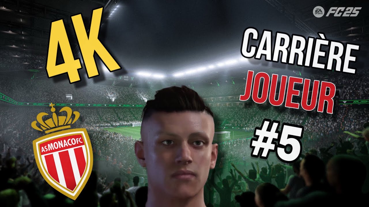 FC25 - Carrière Joueur #5 Un bon travail d'équipe qui fait plaisir ! (4K)