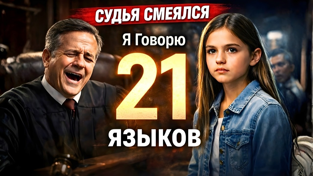 «Я говорю на 21 языке», — сказала девушка  Судья рассмеялся… а затем замолчал