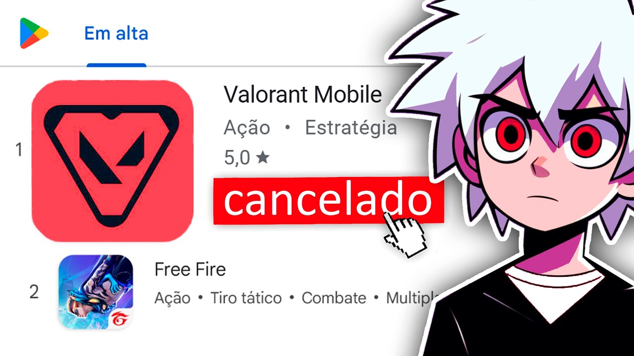 O FIM DO VALORANT MOBILE PRA MIM (cancelado)