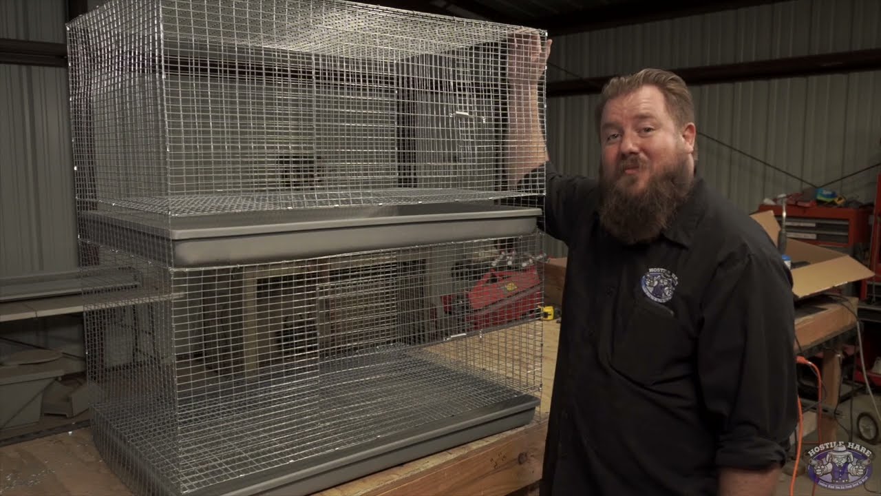 Hostile Hare Stackable Cages