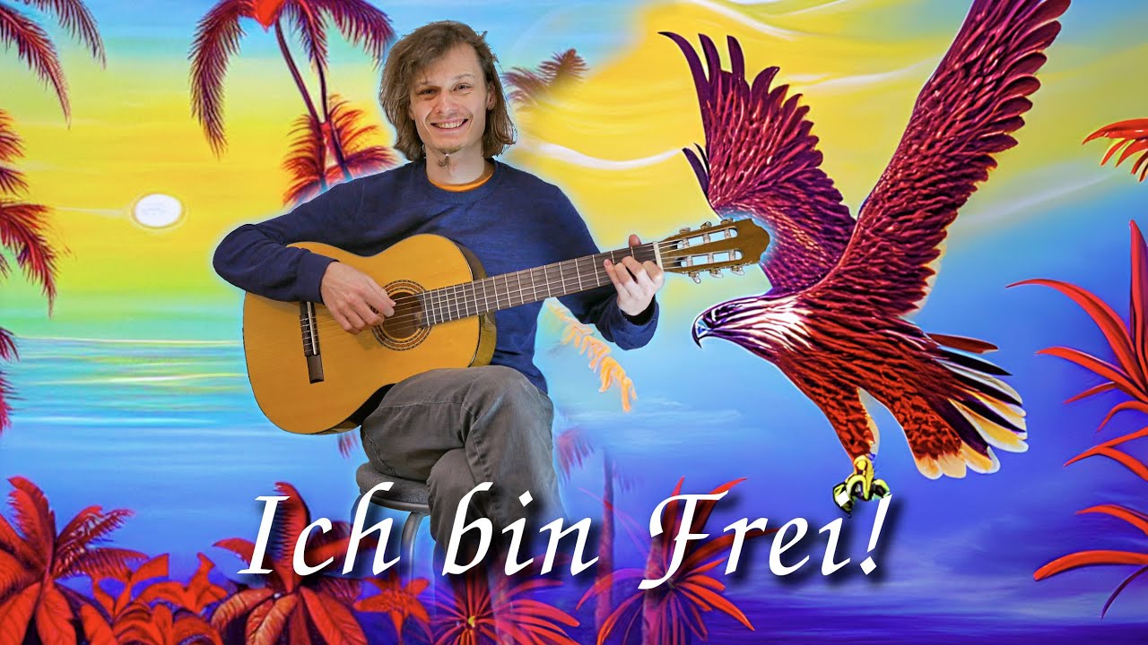 Ich bin Frei |  An uplifting german spiritual Song | Guitar & Voice