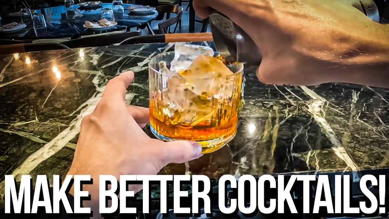 POV: Top London Barman's 5 Favourite Cocktails (How to Make Them at Home)