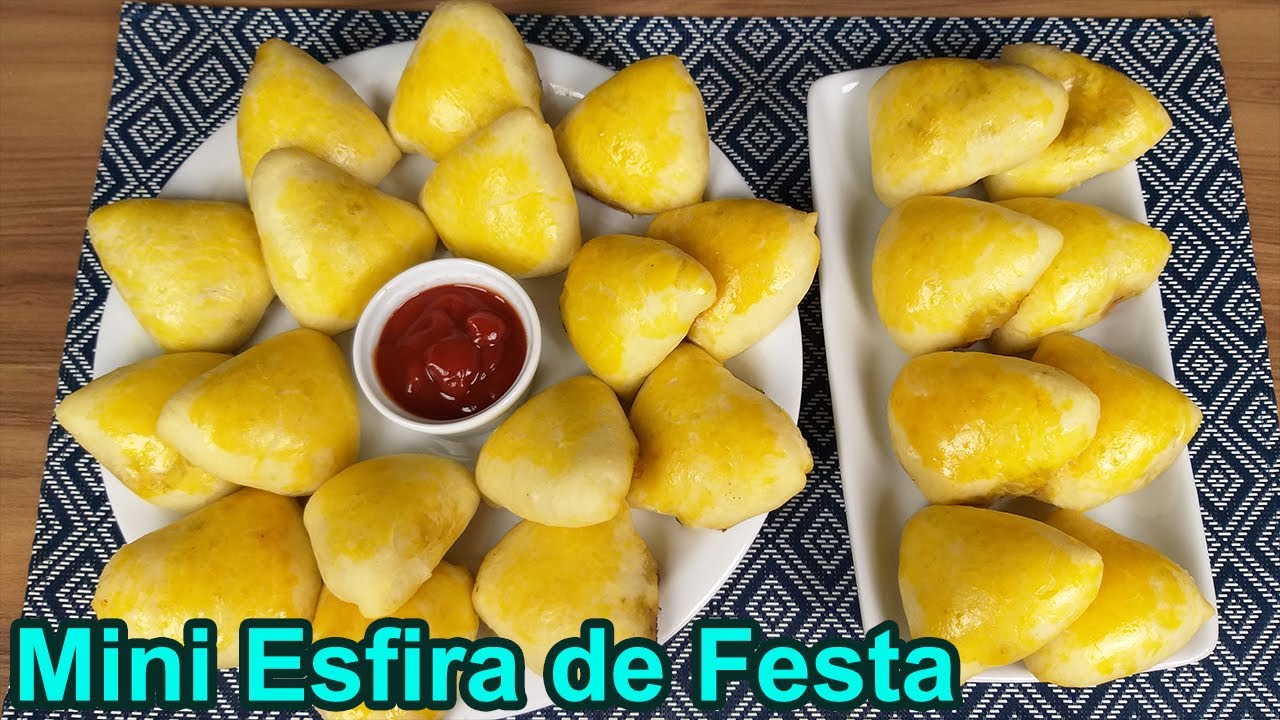 Mini Esfira de Festa - Fácil de Fazer e um Sucesso de Vendas