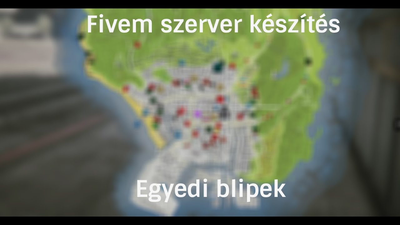 Fivem szerver készítés 54.Rész | egyedi blipek készítése