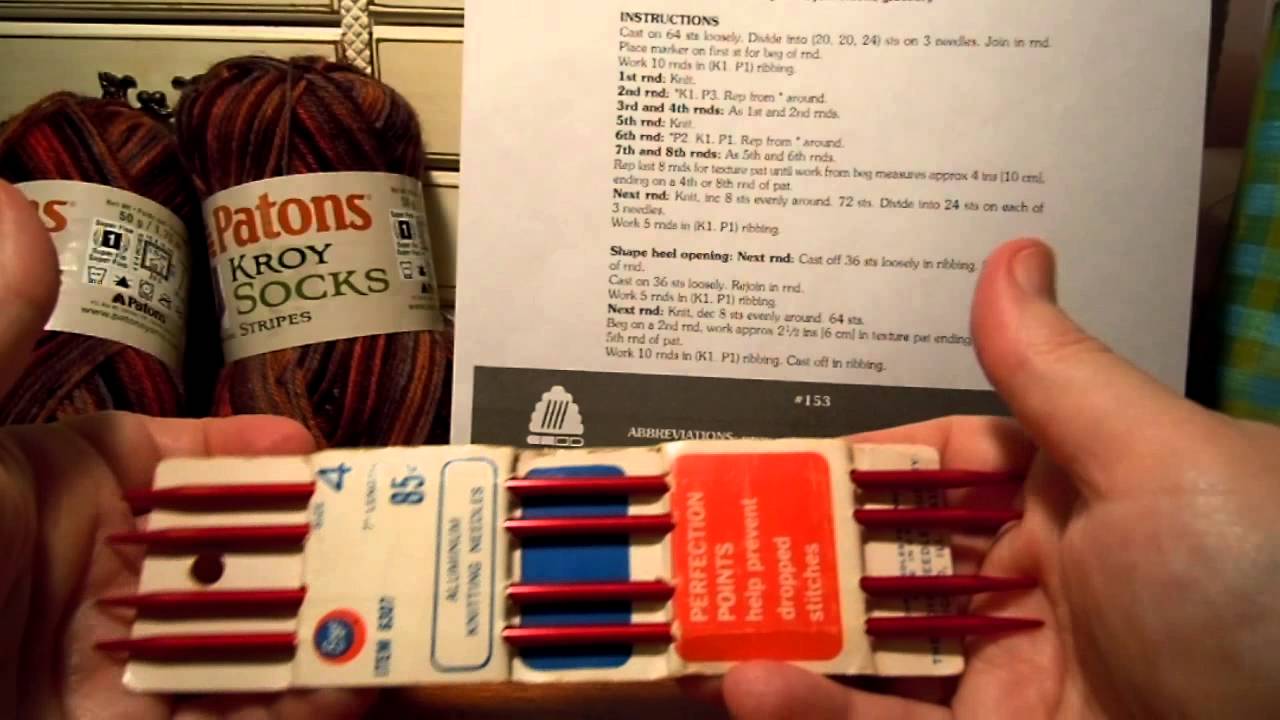 Yoga Socks Knit-Along #1 - Gather Materials