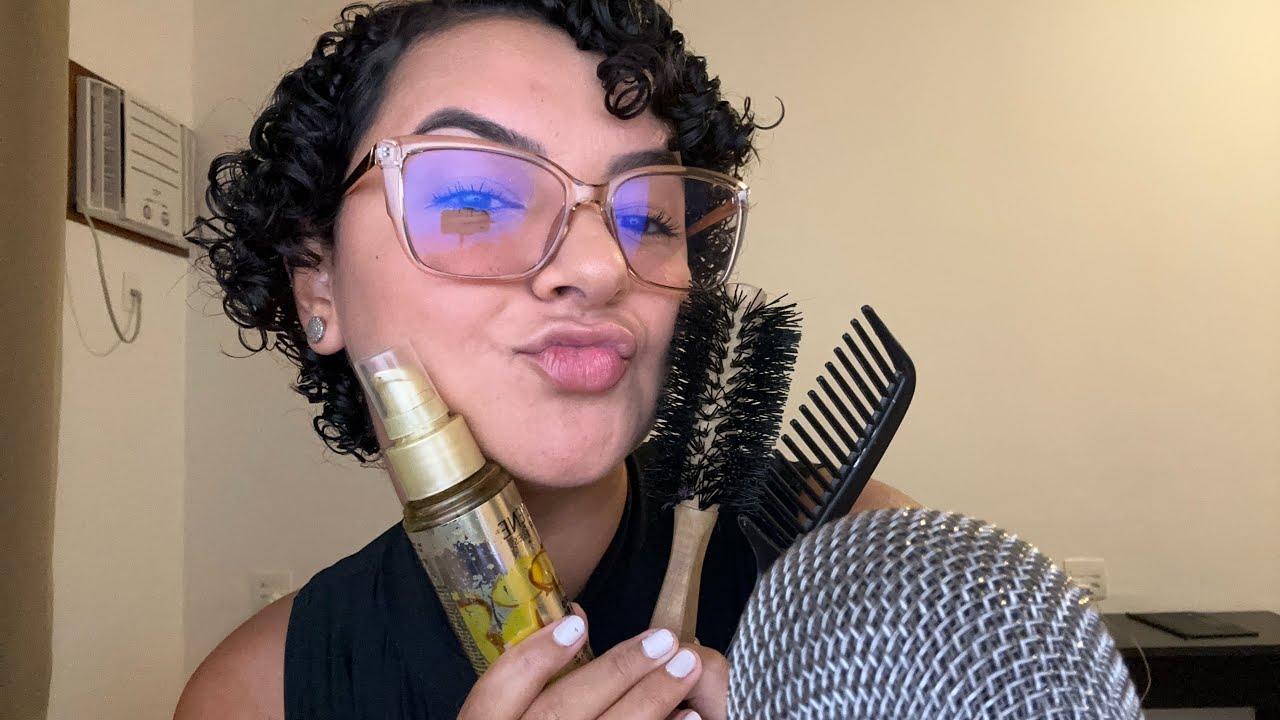 ASMR: PENTEANDO SEU CABELO ATÉ VOCÊ DORMIR 