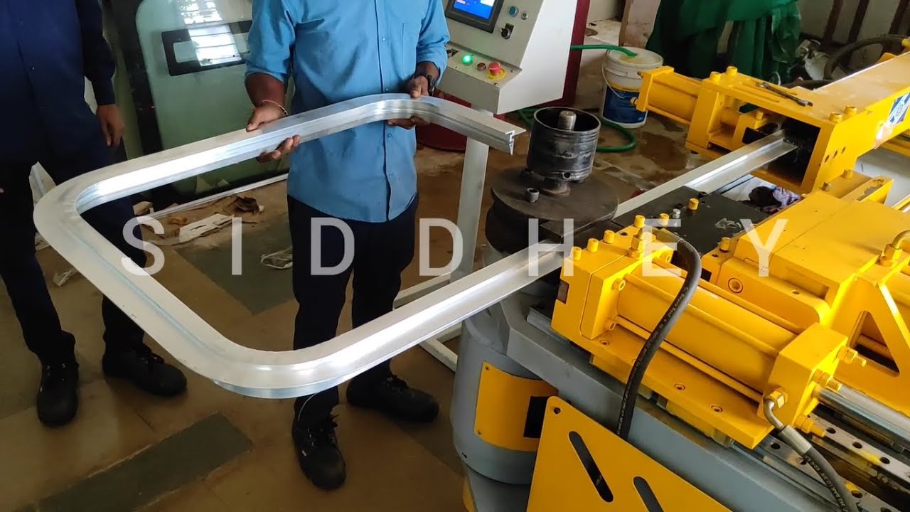 CNC Aluminum Profile bending machine( Train window extrusions)
