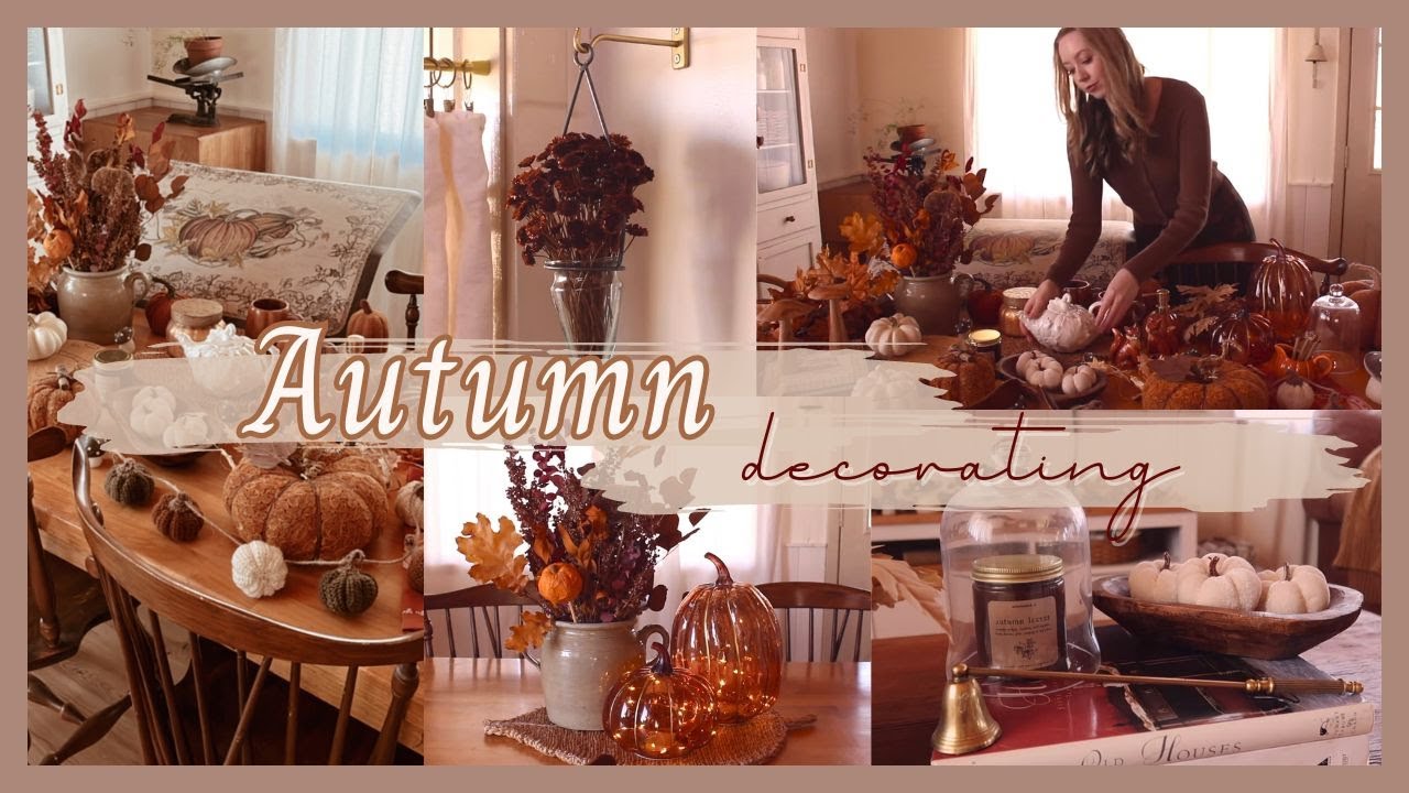AUTUMN DECORATE WITH ME 🍂 + giveaway