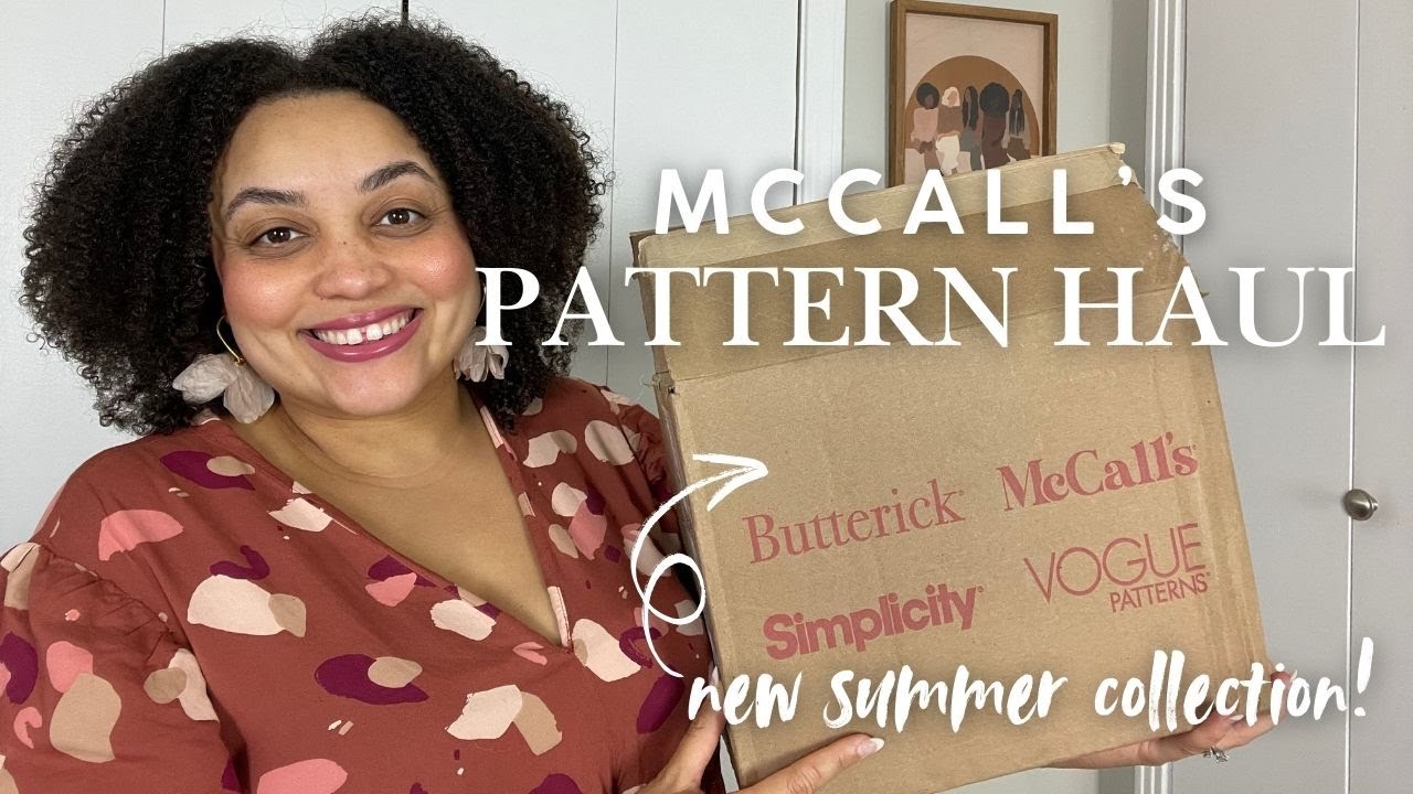 McCall's pattern haul | Summer collection!