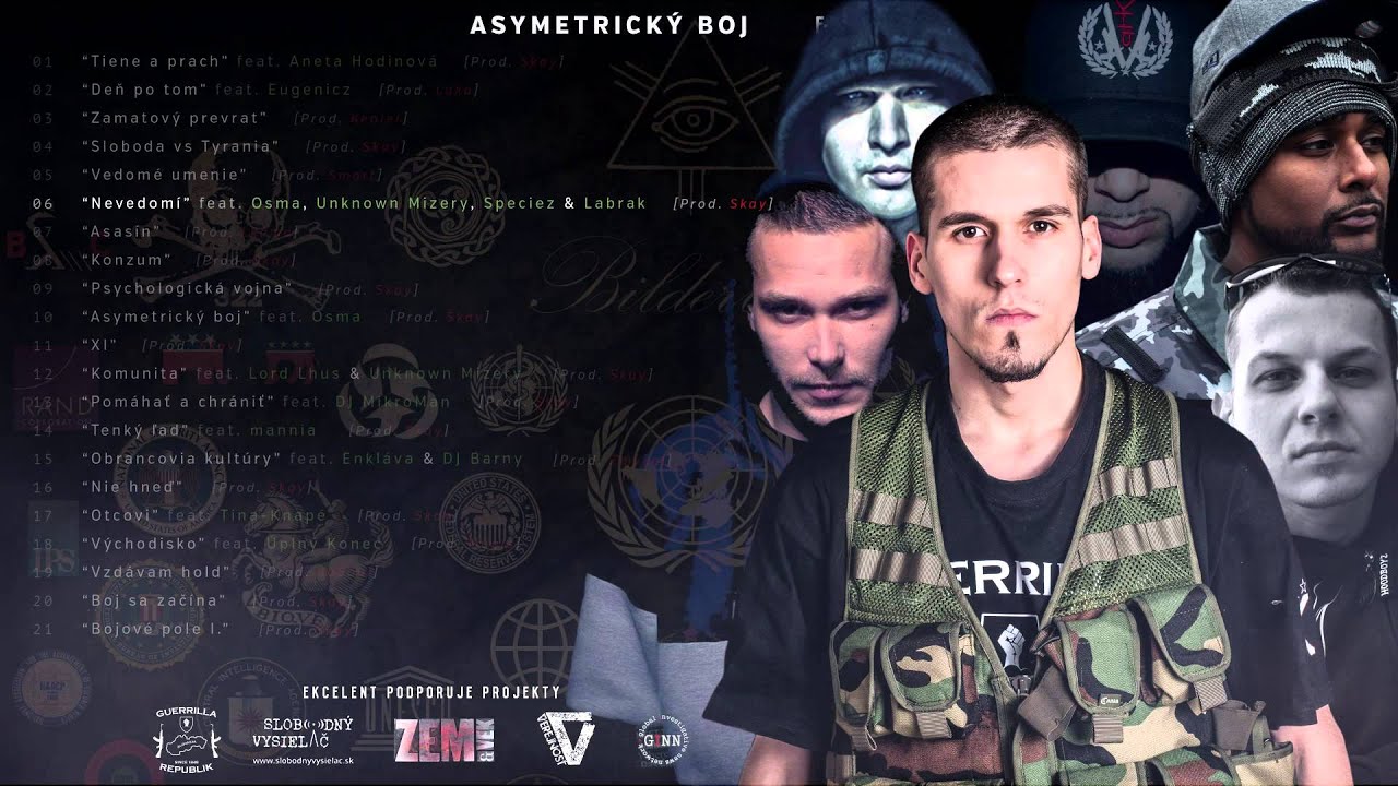 Ekcelent - Nevedomí feat. Osma, Unknown Mizery, Speciez & Labrak (prod. Skay)