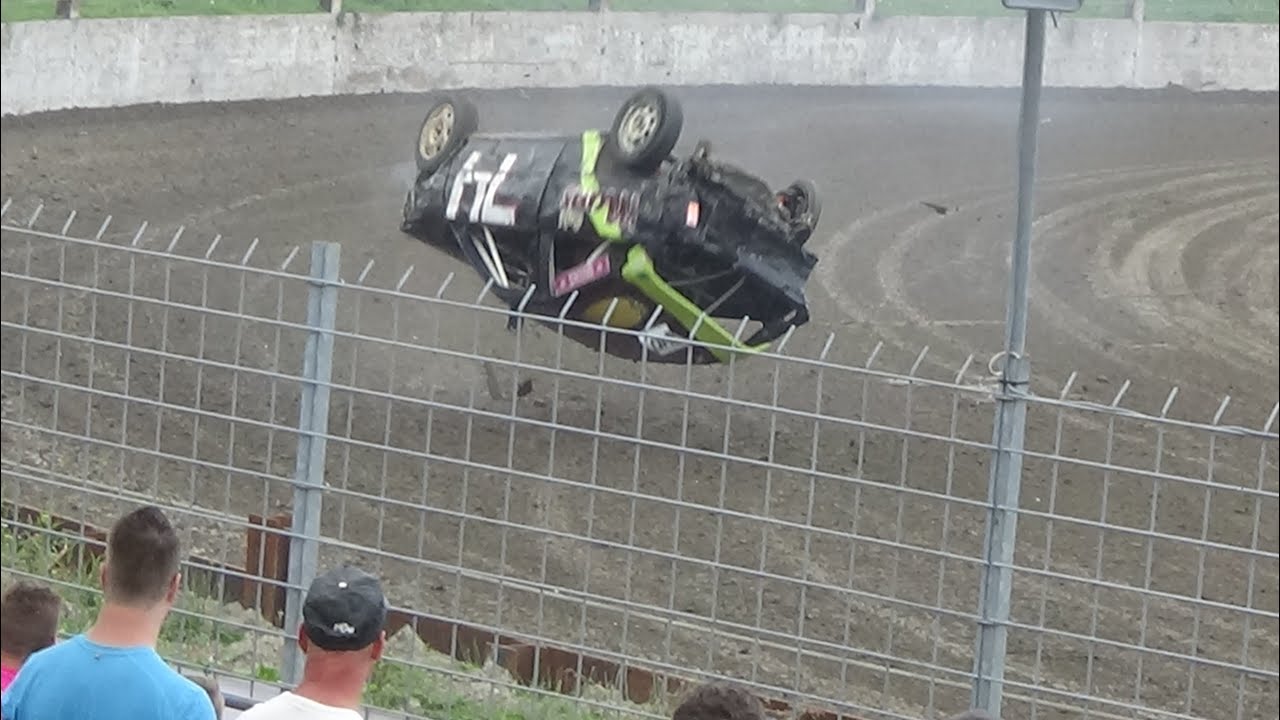 Crashes Autocross Sint Maarten 11-09-2016