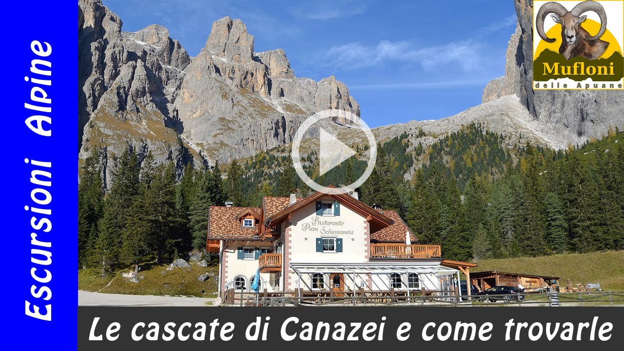 Le cascate di Canazei (e come trovarle)