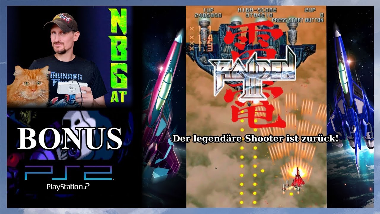 Der legendäre Shooter ist zurück! Meg spielt Raiden 3 (Playstation 2) - Bonus - Never be Good at