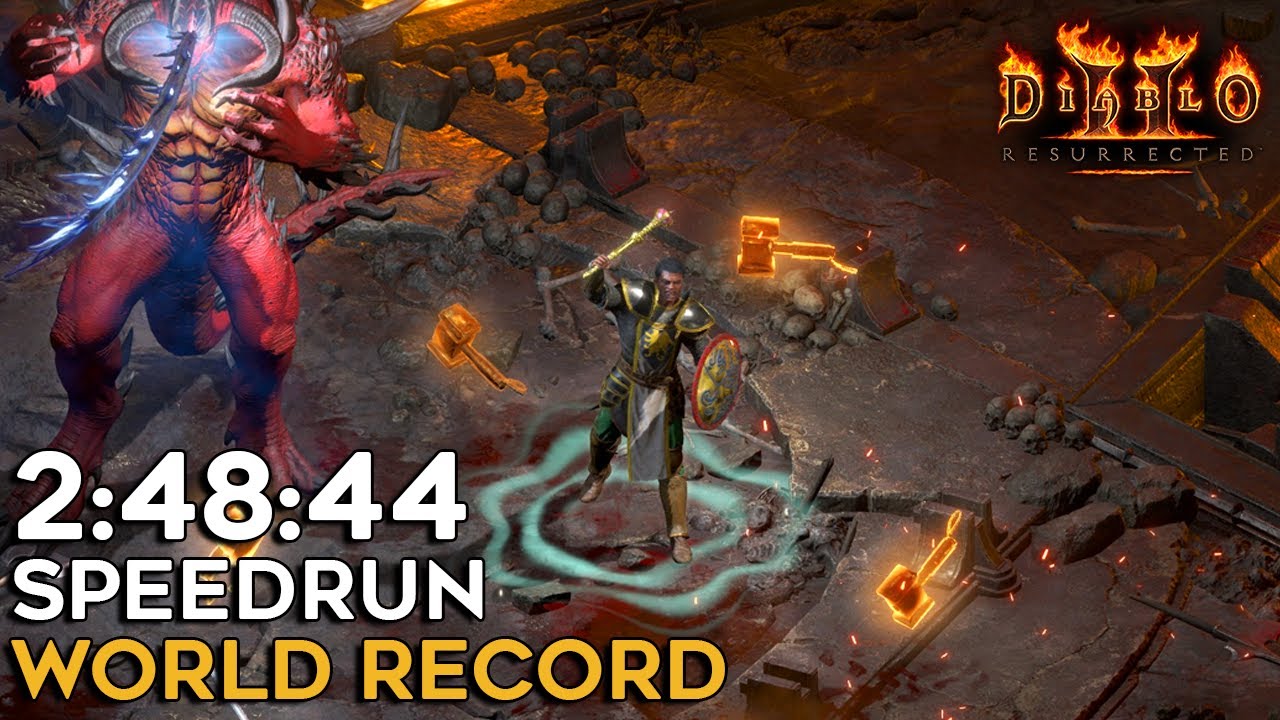 HELL PALADIN SPEEDRUN WORLD RECORD - 2:48:44 | DIABLO 2 RESURRECTED