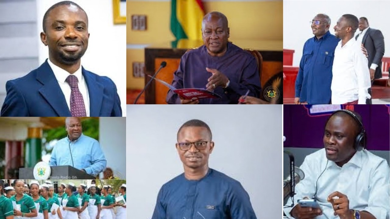 OB can't stop Dennis Miracle Aboagye in the studio as Eric Adjei pleads for Prez Mahama over this