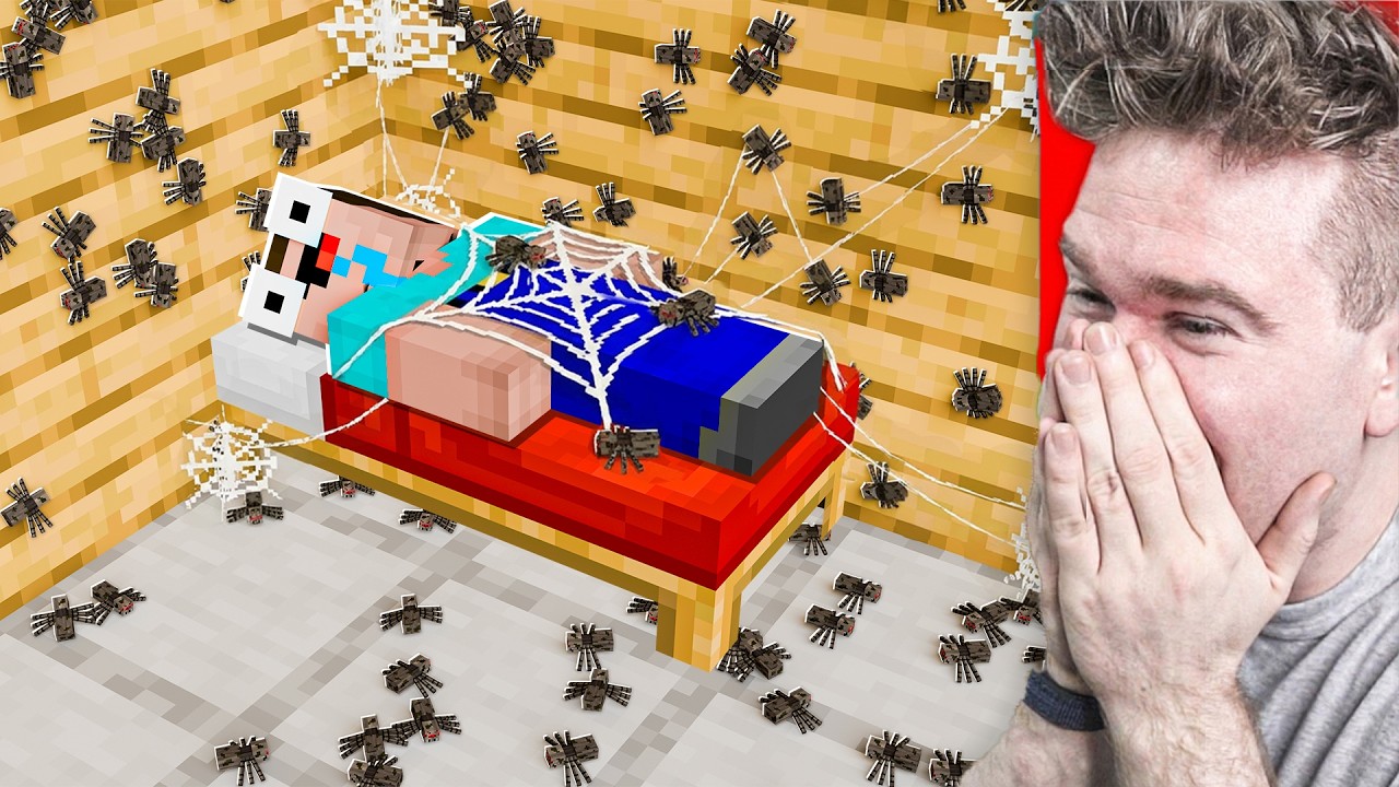 PLAGA PAJĄKÓW PRANK NA WIDZU | Minecraft Extreme