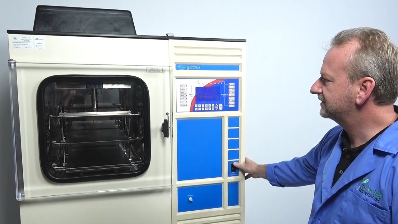 VirTis 25L Genesis SQ Super XL-70 Stoppering Tray Shelf Freeze Dryer Lyophilizer