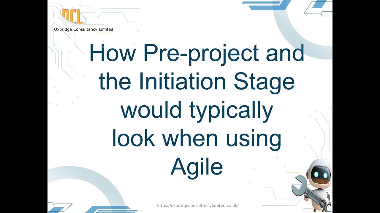 Chapter 4 How Pre project and the Initiation Stage would typically look when using Agile