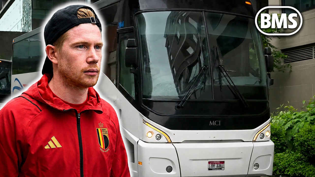 DE BRUYNE ARRIVES IN SEATTLE WITH BELGIUM! 🔥 2026 FIFA World Cup