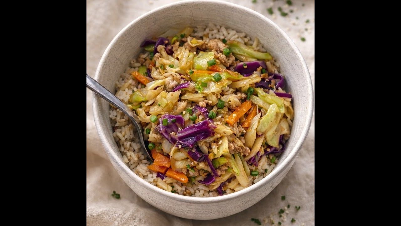 Egg Roll in a Bowl 