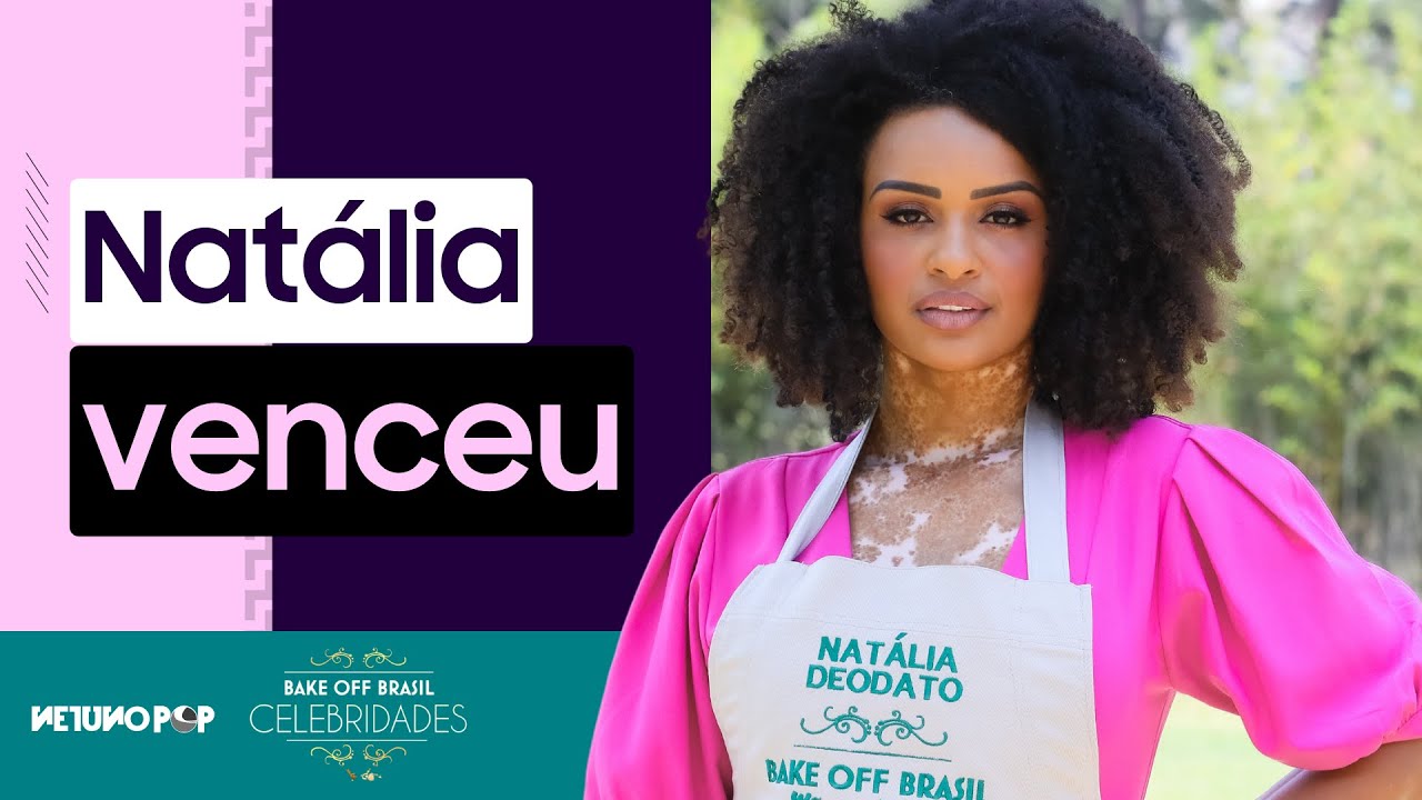 Ex-BBB Natália Deodato vence Bake Off Celebridades, do SBT | Modelo surpreendeu na confeitaria