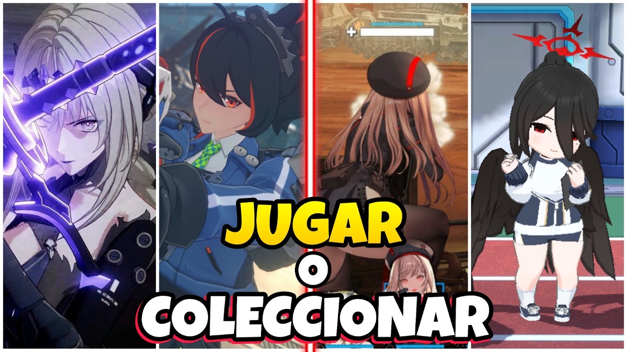 Dos formas de jugar gachas: coleccionar o jugar de verdad?