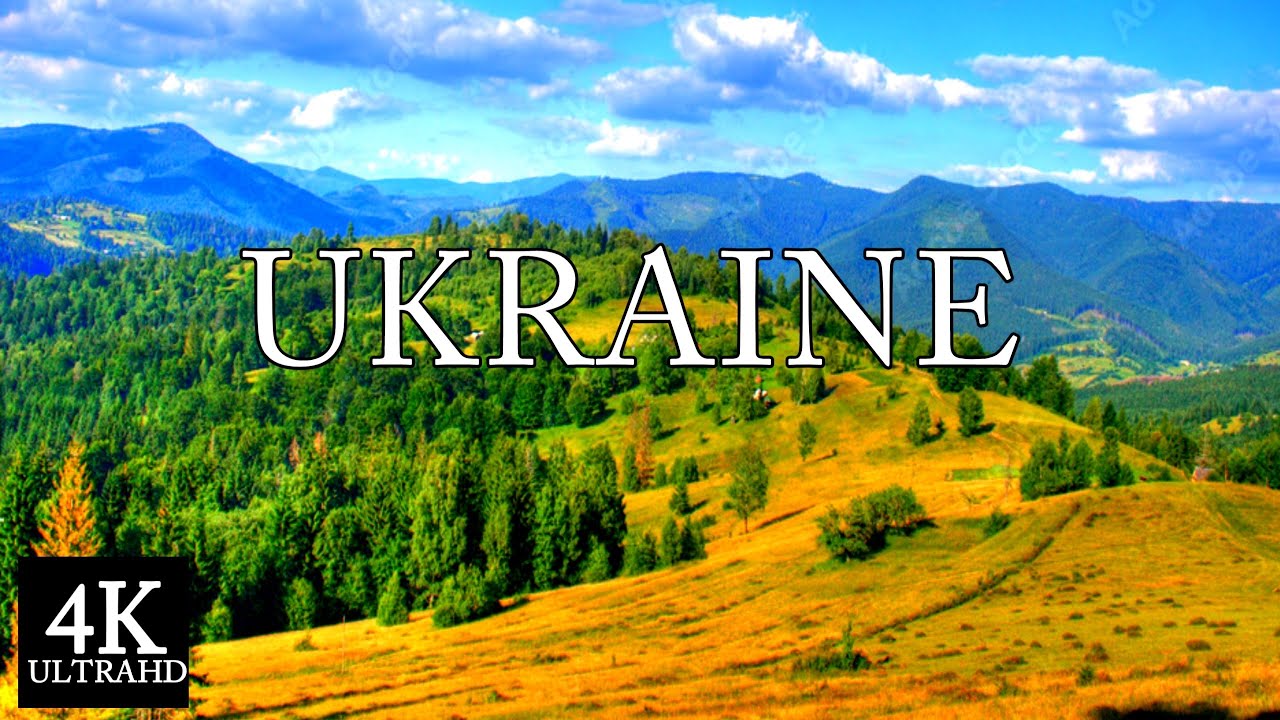 Ukraine 4K - Beautiful Lviv Panoramic Aerial View With Relaxing Piano Music - Music Therapy
