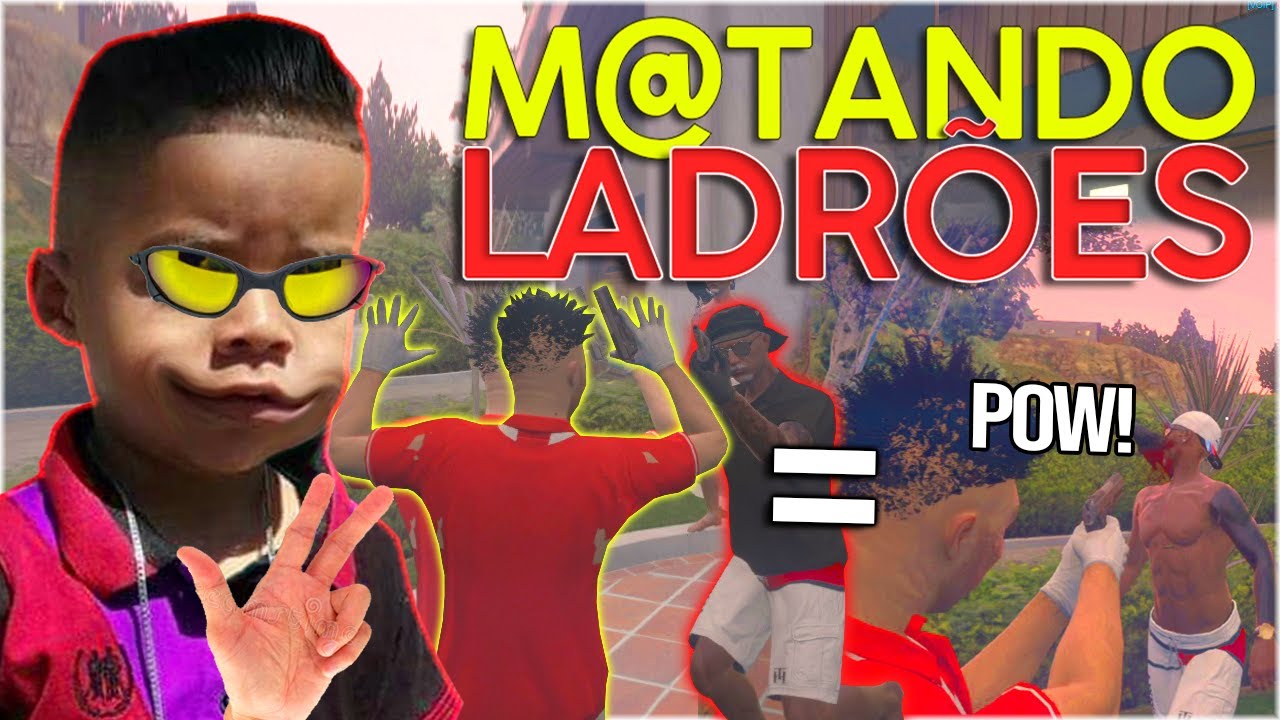 ROUB@NDO OS LADROES no GTA RP 😂 (Paulinho o LOKO)