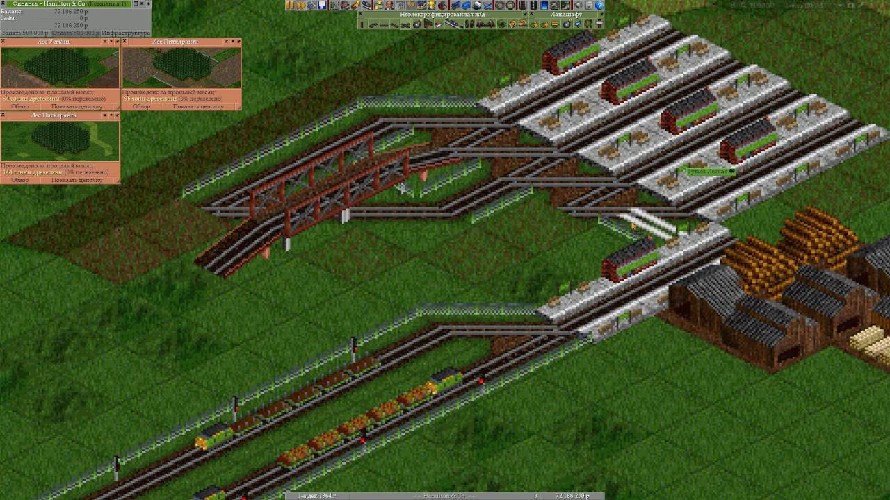 Timelapse OpenTTD