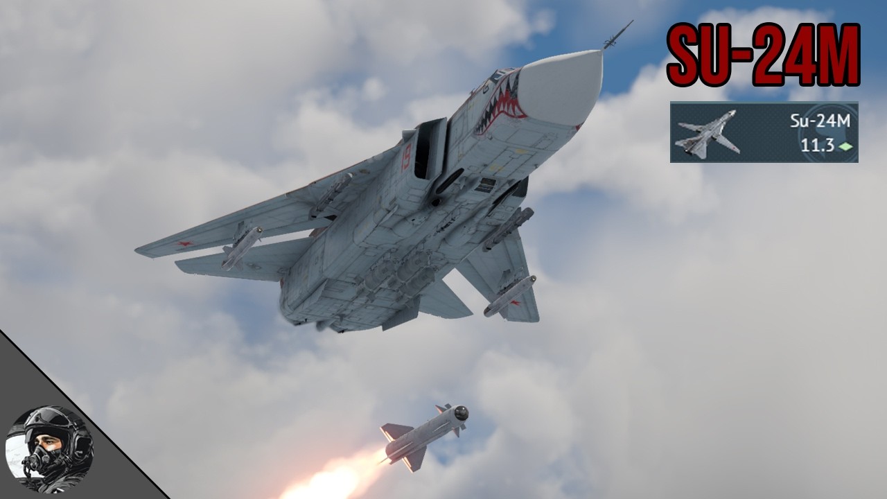 High Altitude Precision Attack w/ SU-24M ( WAR THUNDER )