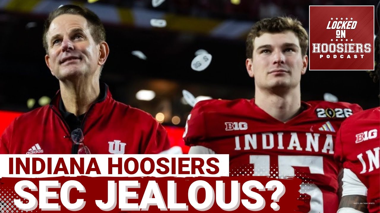 SEC JEALOUS? Indiana has RATTLED the SEC by winning a THIRD national title in a ROW for the Big Ten