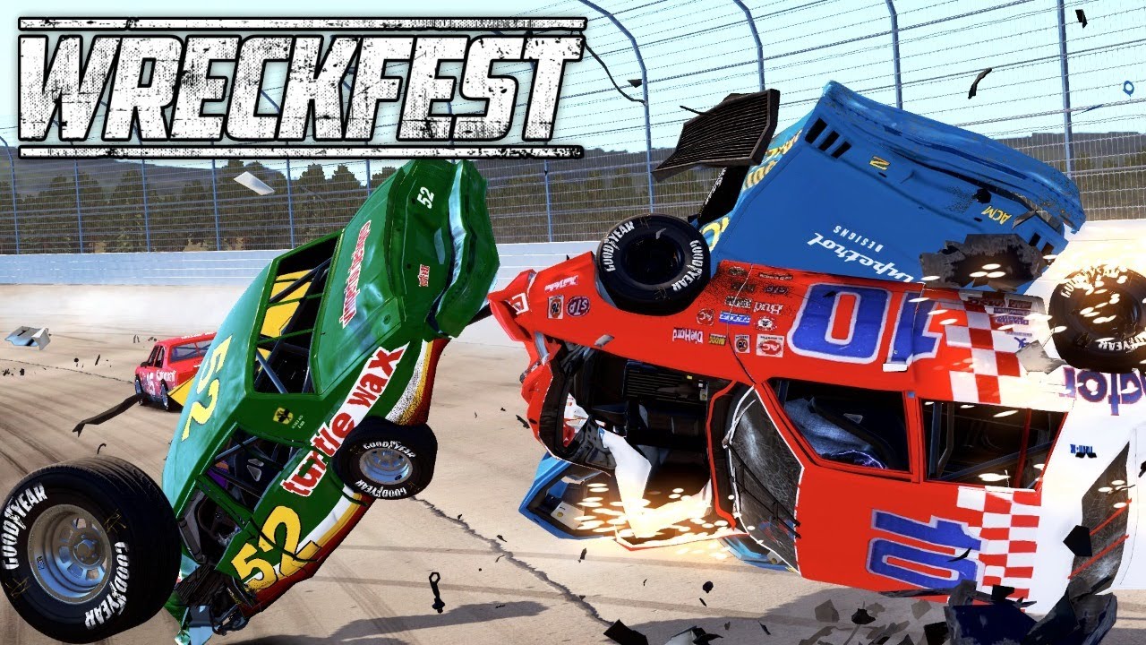 NASCAR Legends Crashes + Racing | Wreckfest Live Stream